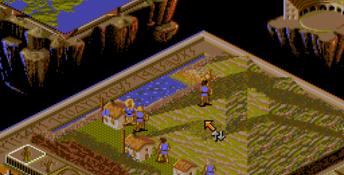 Populous 2: Two Tribes Genesis Screenshot