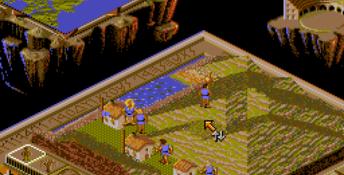 Populous 2: Two Tribes Genesis Screenshot