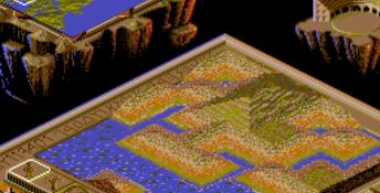 Populous 2: Two Tribes Genesis Screenshot