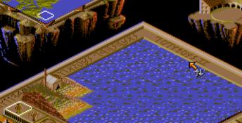 Populous 2: Two Tribes Genesis Screenshot