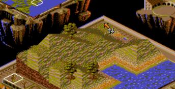 Populous 2: Two Tribes Genesis Screenshot