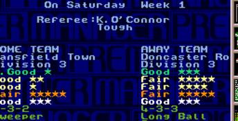 Premier Manager 97 Genesis Screenshot