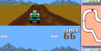 Quad Challenge Genesis Screenshot