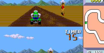 Quad Challenge Genesis Screenshot