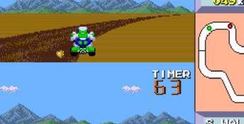 Quad Challenge Genesis Screenshot