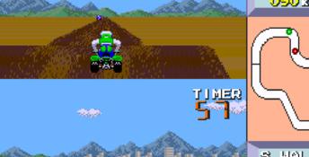 Quad Challenge Genesis Screenshot