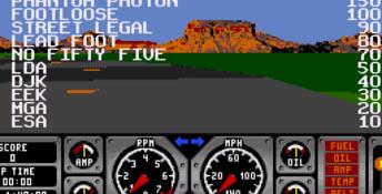 Race Drivin' Genesis Screenshot