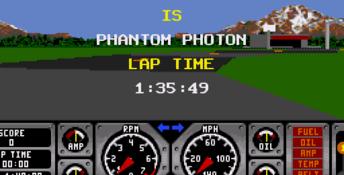 Race Drivin' Genesis Screenshot