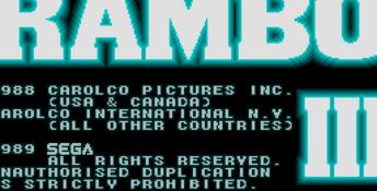 Rambo III Genesis Screenshot
