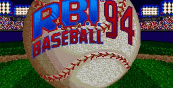 RBI Baseball 94 Genesis Screenshot
