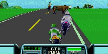 Road Rash 3 Genesis Screenshot