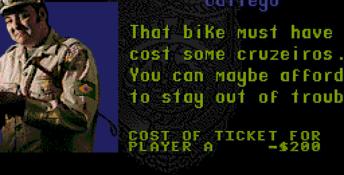 Road Rash 3 Genesis Screenshot