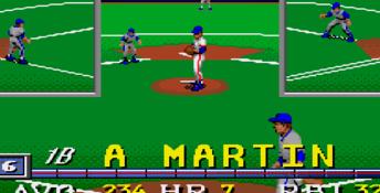 Roger Clements MVP Baseball Genesis Screenshot