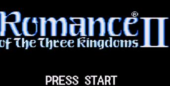 Romance of the Three Kingdoms II Genesis Screenshot