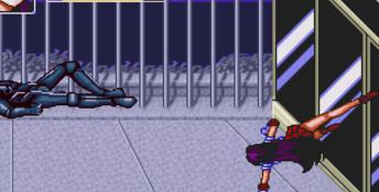 Fighting with the boss