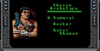Shadow Run Genesis Screenshot