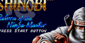 Shinobi 3: Return of the Ninja Master Genesis Screenshot