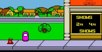 The Simpsons: Bart vs The Space Mutants Genesis Screenshot
