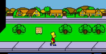 The Simpsons: Bart vs The Space Mutants Genesis Screenshot