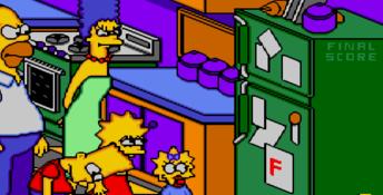 The Simpsons: Bart's Nightmare Genesis Screenshot
