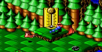 Snake Rattle 'n' Roll Genesis Screenshot