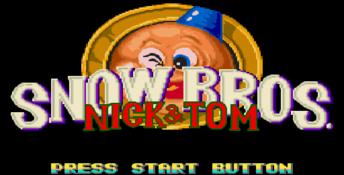 Snow Bros. Genesis Screenshot