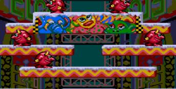 Snow Bros. Genesis Screenshot