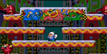 Snow Bros. Genesis Screenshot