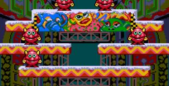 Snow Bros. Genesis Screenshot