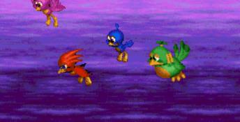 Sonic goes to visit his friends, the Flickies, on Flicky Island