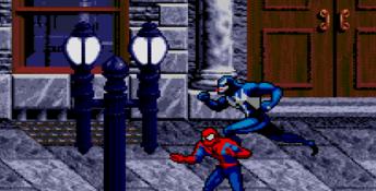 Spider-Man and Venom in Separation Anxiety Genesis Screenshot