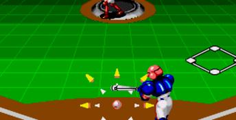 Super Baseball 2020 Genesis Screenshot