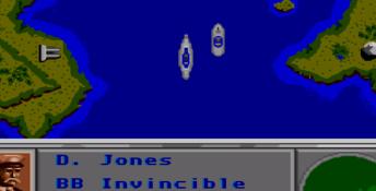 Super Battleship (1993) Genesis Screenshot