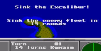 Super Battleship (1993) Genesis Screenshot