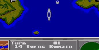 Super Battleship (1993) Genesis Screenshot