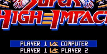Super High Impact Genesis Screenshot