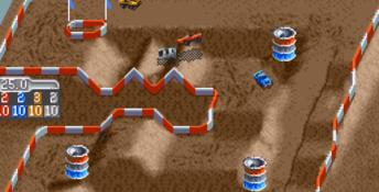 Super Offroad Genesis Screenshot