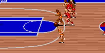 Super Real Basketball Genesis Screenshot