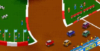 Super Skidmarks Genesis Screenshot