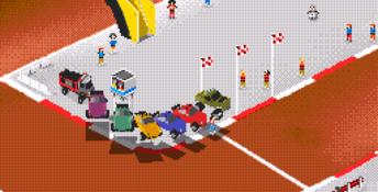 Super Skidmarks Genesis Screenshot