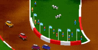 Super Skidmarks Genesis Screenshot