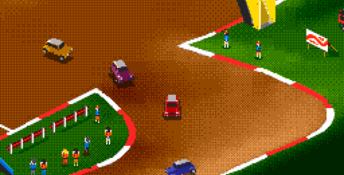 Super Skidmarks Genesis Screenshot