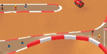 Super Skidmarks Genesis Screenshot