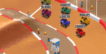 Super Skidmarks Genesis Screenshot