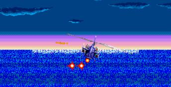 Super Thunder Blade Genesis Screenshot