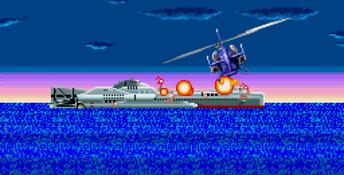 Super Thunder Blade Genesis Screenshot
