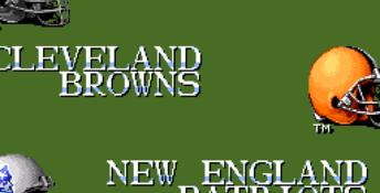 Tecmo Super Bowl Genesis Screenshot
