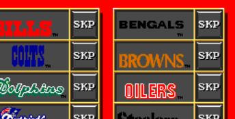 Tecmo Super Bowl 2 Genesis Screenshot