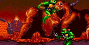 Teenage Mutant Hero Turtles: Tournament Fighters Genesis Screenshot