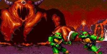 Teenage Mutant Hero Turtles: Tournament Fighters Genesis Screenshot